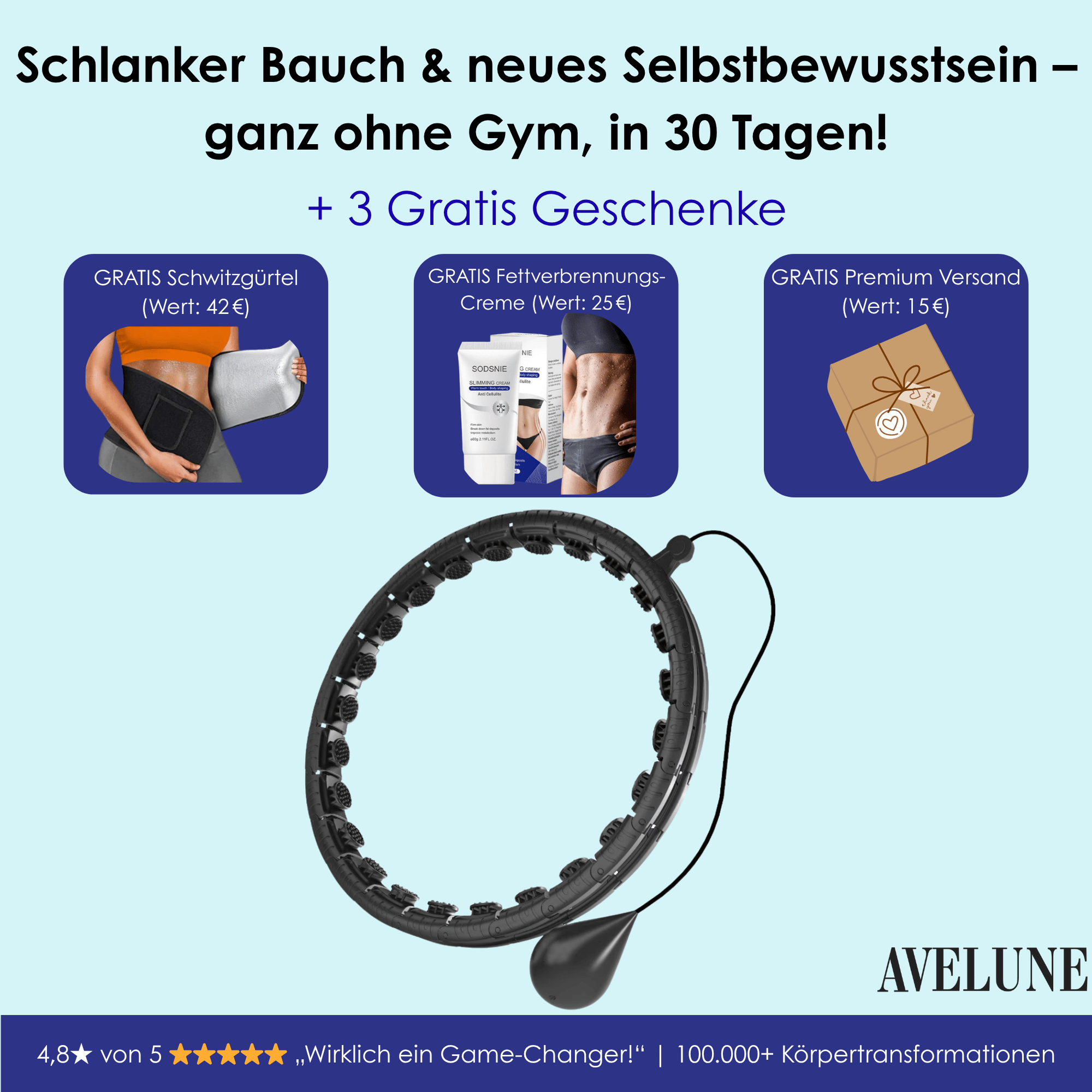 Halohoop™ - Verstellbarer Fitness-Hoop