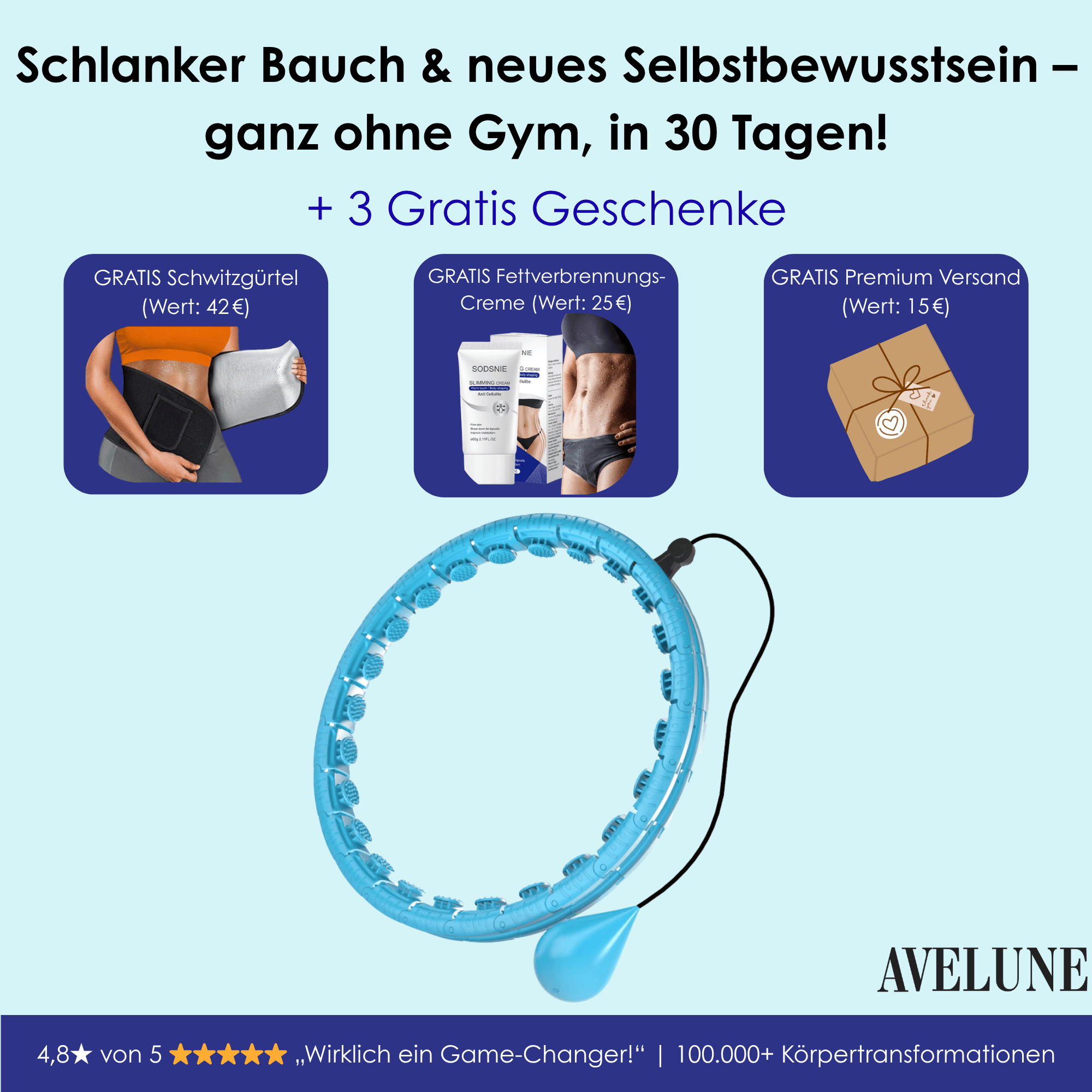 Halohoop™ - Verstellbarer Fitness-Hoop