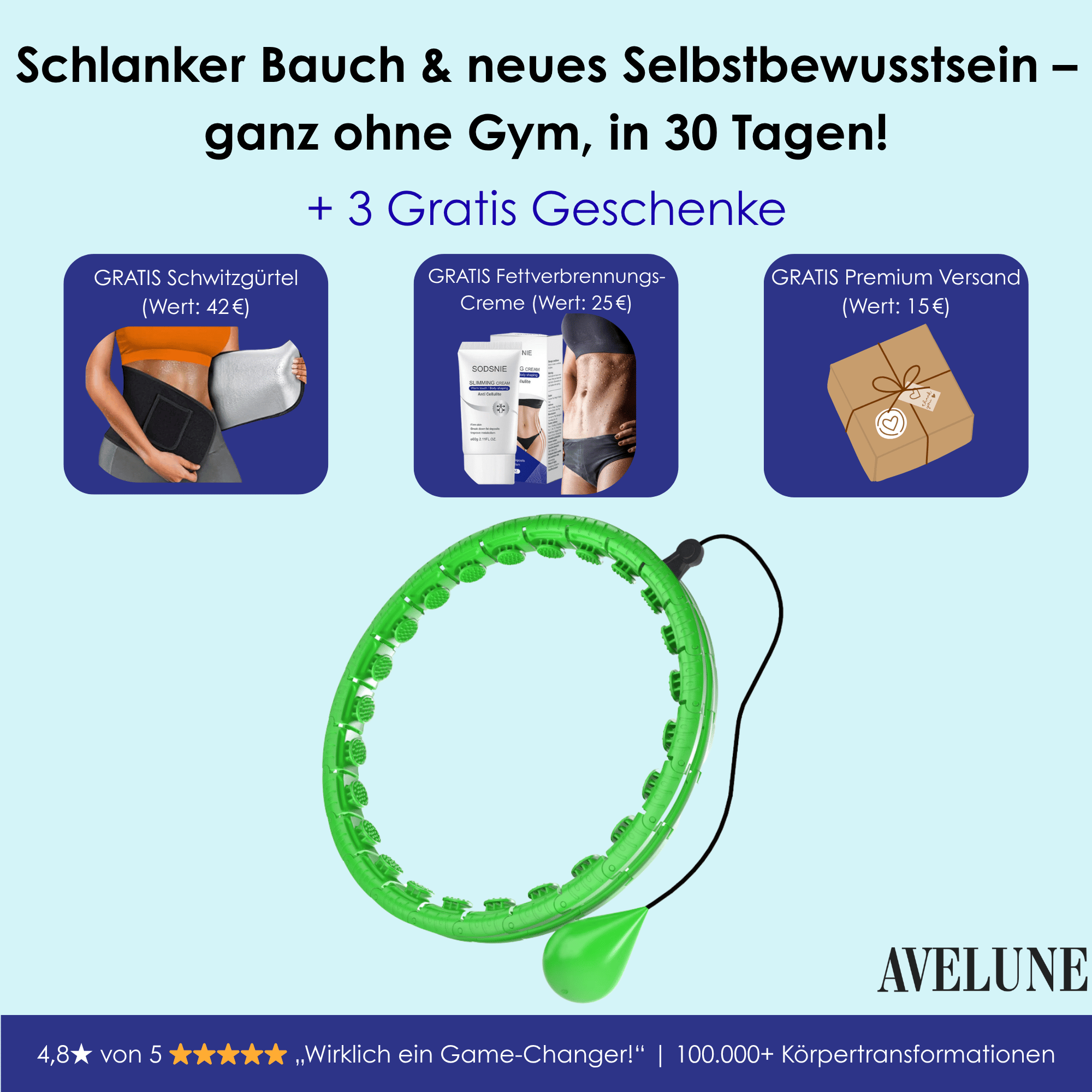 Halohoop™ - Verstellbarer Fitness-Hoop