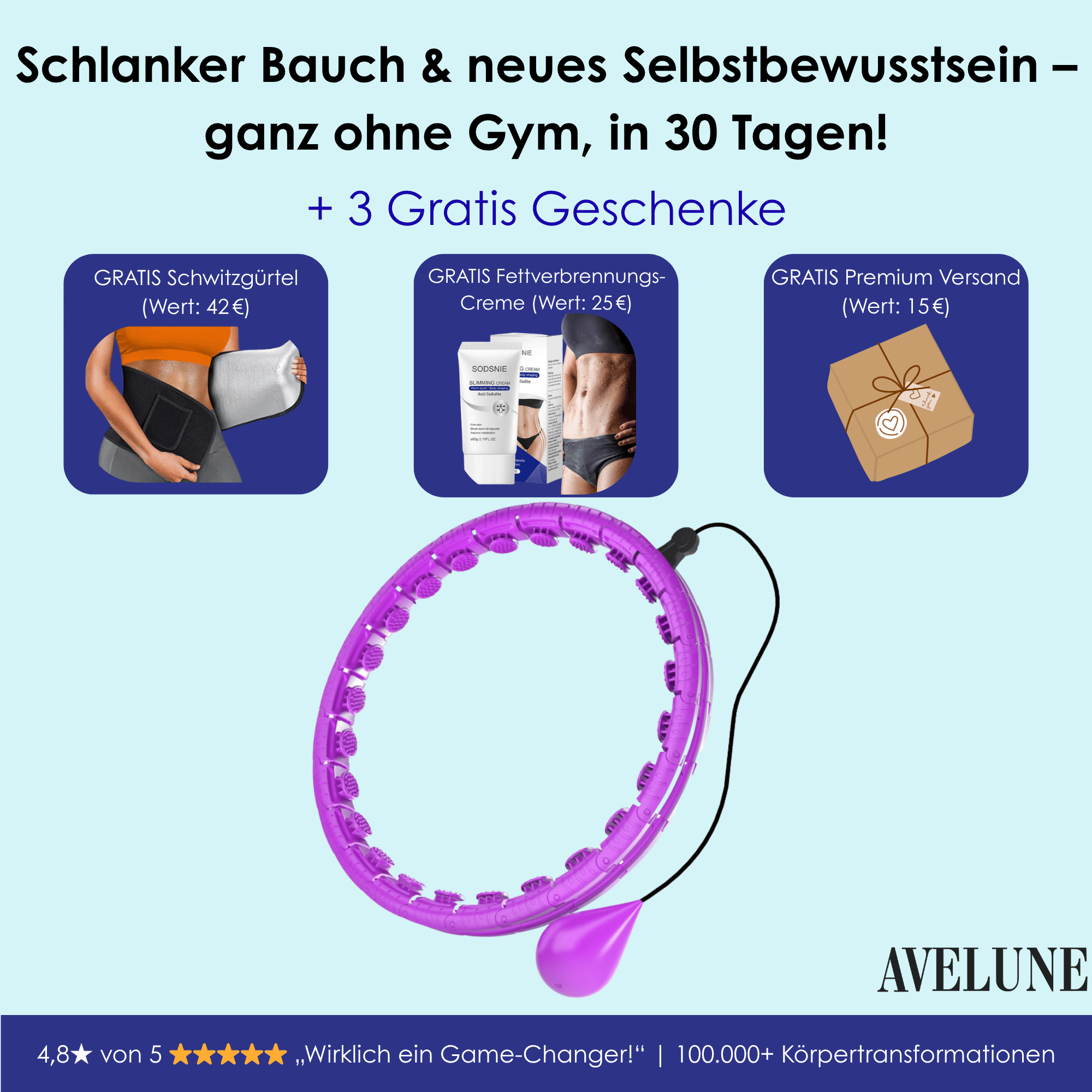 Halohoop™ - Verstellbarer Fitness-Hoop