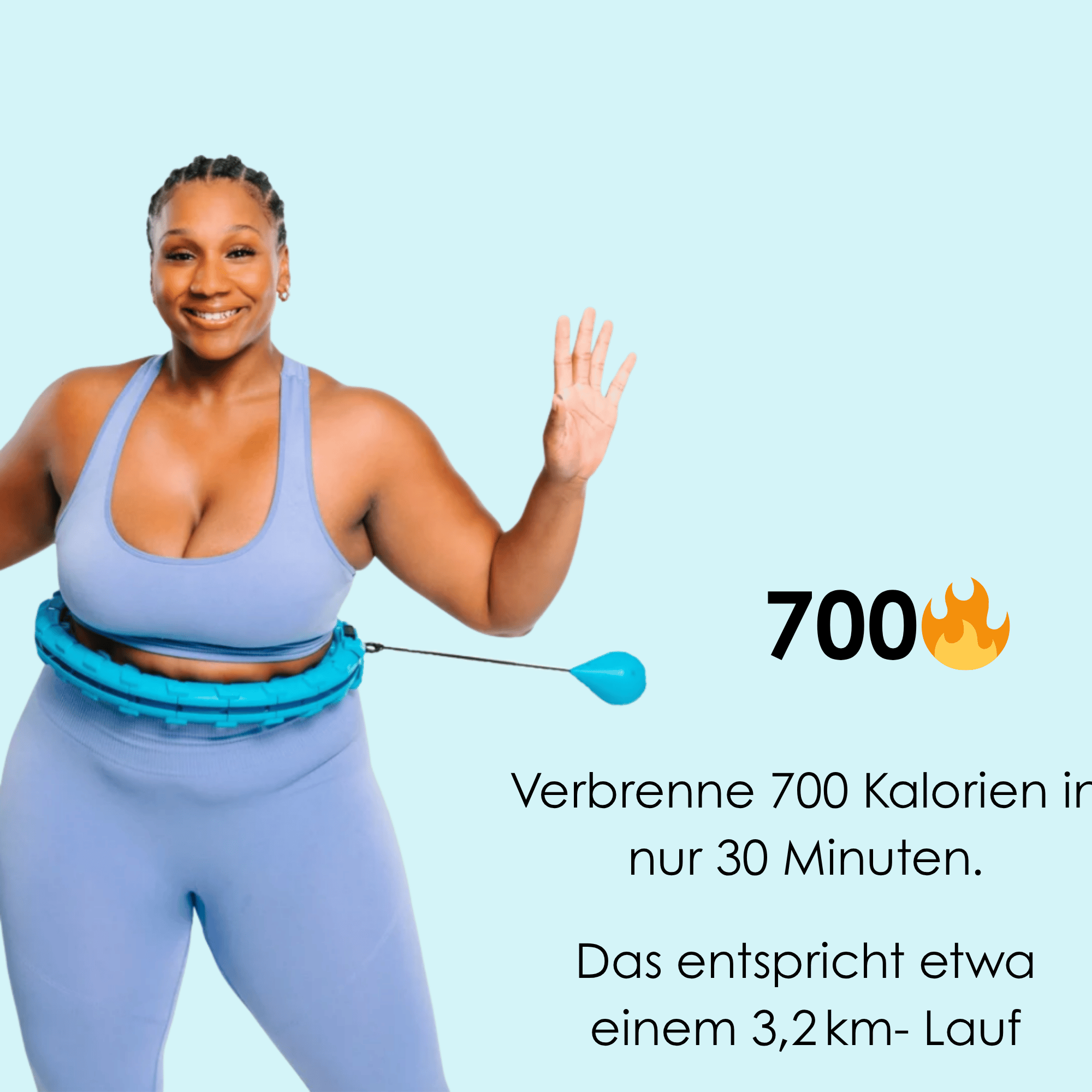 Halohoop™ - Verstellbarer Fitness-Hoop